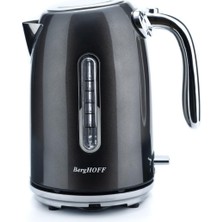 Mey İthalat Berghoff Gem Metallic 1.7 Litre Su Isıtıcısı – 2200 W, Paslanmaz Çelik Gövde | Silver
