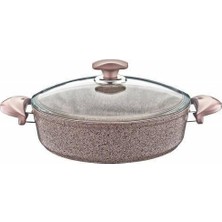 Mey İthalat Oms 3310 Granit Karnıyarık ve Pilav Tencere 22CM Q 22 x 7,5 cm