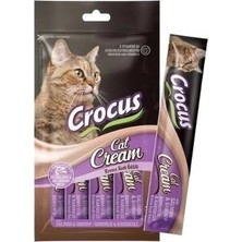 Mey İthalat Crocus Somonlu ve Karidesli Sıvı Kedi Ödül Maması 15 gr x 4 Adet