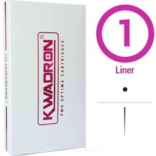 Mey İthalat Kwadron Pmu Optima 25/1 Rllt Round Liner Long Taper - Kartuş Pmu Iğnesi