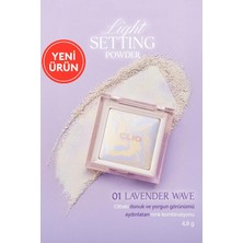 Mey İthalat Clıo, Ton Eşitleyici & Sabitleyici, Ince Yapılı, Işıltılı Pudra Light Setting Powder 01 Lavender Wave