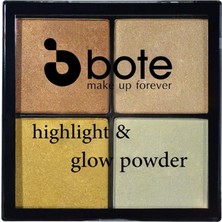Mey İthalat Bote Makeup Highlighter Paleti 02