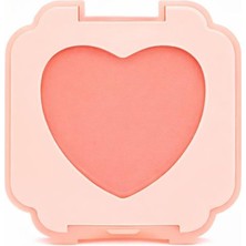 Mey İthalat Rose Sweet Cheeks Tekli Mat Allık No:2 Kalp Desenli Doğal Görünüm Veren Kadifemsi Mat Blush
