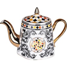 Mey İthalat Lucky Art Margery Bone Çaydanlık 800 ml