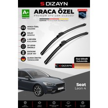 S-Dizayn Seat Leon Ön Cam Silecek Seti 2020 Üzeri Premium Araca Özel 65-45 cm  A+ Kalite