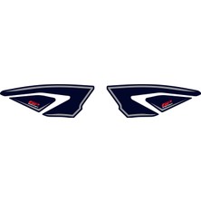 Gp Kompozit Honda Pcx 125 2025-2026 Uyumlu Artçı Ayak Pad Mavi