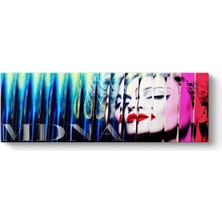 Mey İthalat Tabloshop Madonna Panorama Tablo 120 x 40
