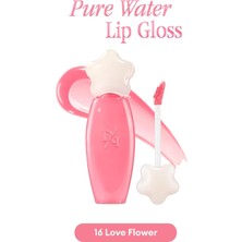 Mey İthalat Dasique Nemlendirici ve Besleyici, Dudak Parlatıcısı Pure Water Lip Gloss (16 Love Flower)