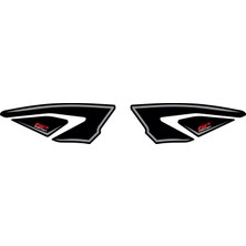 Gp Kompozit Honda Pcx 125 2025-2026 Uyumlu Artçı Ayak Pad Gri