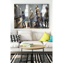 Mey İthalat Postermanya (PSTER17949) Soygun Eğlenceli Mizahi Kanvas Tablo 21 x 30