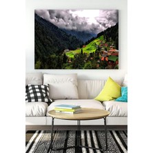 Mey İthalat Postermanya (PSTER18212) Ayder Yaylası Manzara Kanvas Tablo 50 x 70