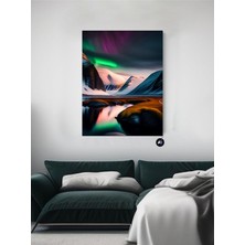Mey İthalat Postermanya (PSTER21004) Nordik Kış Masalı Iskandinav Tarzı Kanvas Tablo 40 x 60