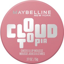 Mey İthalat Maybelline New York Cloudtopia Köpük Dokulu Mat Allık 08 Enchanted Mauve