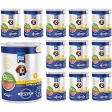 Mey İthalat Pawpaw Yavru Köpek Tavuklu Pate 400 gr x 12 Adet