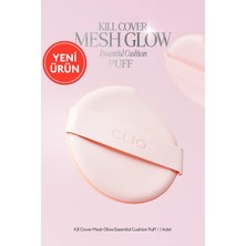 Mey İthalat Clıo, Su Damlası Şekilli, Detaylı Eşit Uygulama Sunan Puf Kill Cover Mesh Glow Essential Cushion Puff