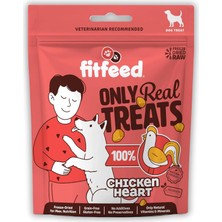Mey İthalat Fitfeed Freeze-Dried Çiğ Tavuk Yürek Köpek Ödül Maması 40G