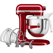 Mey İthalat Kitchenaid Heavy Duty Kaldırılabilir Kaseli Stand Mikser, Empire Red, 6,6 L