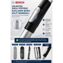 Öz Beyaz Eşya Bosch - Unlimited Süpürge Boru Katlama Kilidi