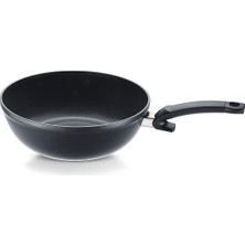 Mey İthalat Fissler Ceratal Orbit Black Wok Tava 30 cm Seramik Kaplama Siyah