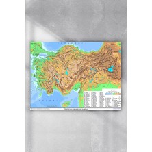 Mey İthalat Postermanya (PSTER9121) Türkiye Haritası Eğitim Posteri 2 50X70 cm