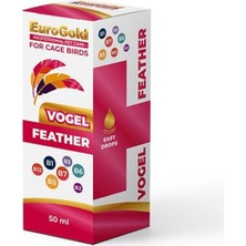 Mey İthalat Eurogold Vogel Kuşlar Için Feather Damla 50 ml