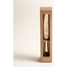 Mey İthalat Dume Çelik Yemek Bıçağı 2X23X0.3 cm Mat Şampanya