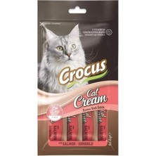 Mey İthalat Crocus Somonlu Sıvı Kedi Ödül Maması 15 gr x 4 Adet
