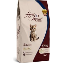 Mey İthalat How Meow Yavru Kedi Maması Tavuklu 2 kg