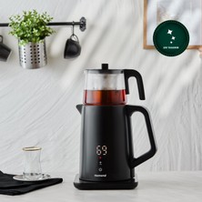 Mey İthalat Homend Royaltea Cooltouch 1795H Dokunmatik El Yakmaz Gövdeli Paslanmaz Çelik Konuşan Çay Makinesi