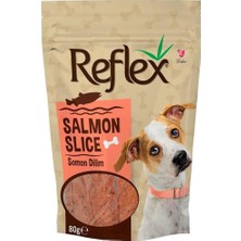 Mey İthalat Reflex Somon Etli Dilim Köpek Ödül Maması 80 G