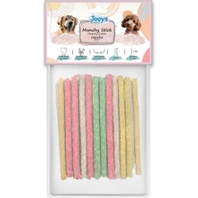Mey İthalat Renkli Munchy Çubuk 12 cm 50'li