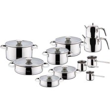 Mey İthalat Aryıldız Lilyum Prestige Cam 20 Parça Ideal Set