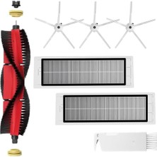 Mey İthalat Xiaomi Roborock Elektrikli Süpürge S5 Max S6 Max S6 Pure S6 Maxv S50 S51 S55 S60 S65 S5 S6 Için Yedek Parçalar, Aksesuar Kiti Ana Fırça, Yan Fırça, Hepa Filtre, Temizlik Aleti