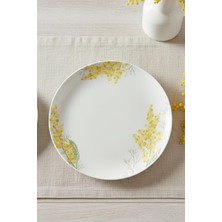 Mey İthalat Mimosa Seramik 4'lü Servis Tabağı Seti 26 cm
