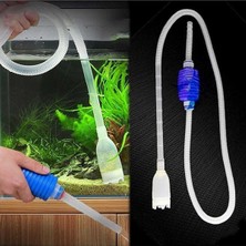 Mey İthalat Duffa Akvaryum Pompalı Dip Sifonu, Akvaryum Boşaltma Hortumu, Kolay Su Boşaltma Tahliye Pompalı Hortum