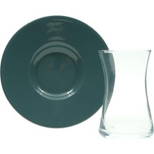 Mey İthalat Tulu Porselen Heybeli 6 Kişilik 12 Parça Çay Seti 160 ml