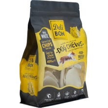 Mey İthalat Doggie Delibon Deri Cips, 400GR, Beyaz, 400GR