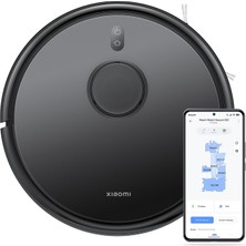 Mey İthalat Xiaomi Robot Vacuum S20, 5000PA Emiş Gücü, Akıllı Robot Süpürge, Siyah