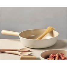 Mey İthalat Neoflam Fika Alüminyum Döküm Wok Tava, 26 cm x 7 cm