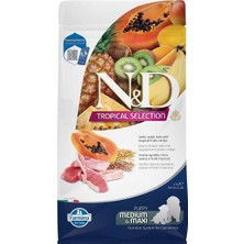 Mey İthalat Farmina Nd N&d Tropical Selection Kuzu Etli ve Tropikal Meyveli Orta ve Büyük Irk Yavru Köpek Maması 2 kg