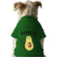 Mey İthalat Kedi ve Köpek Kıyafeti & Elbisesi Yeşil Sweatshirt Avagado M