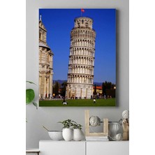 Mey İthalat Postermanya (PSTER17668) Pisa Kulesi Manzara Kanvas Tablo 2 40 x 60