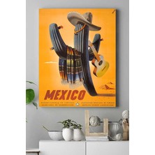 Mey İthalat Postermanya (PSTER16983) Meksika Vintage Manzara Kanvas Tablo 2 40 x 60