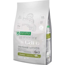 Mey İthalat Nature's Protection Superior Care Beyaz Tüylü Köpekler Için Alabalıklı Tahılsız Küçük Irk Yavru Köpek Maması 1,5 kg