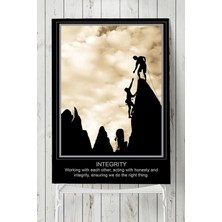 Mey İthalat Postermanya (PSTER4974) Integrity Motivasyon Posteri