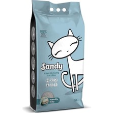 Mey İthalat Sandy Marsilya Sabunu Kokulu Topaklanan Kedi Kumu 10KG