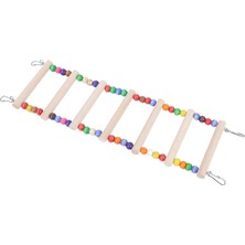 Mey İthalat X-Perk Kuş Merdiveni Kuş Tüneği Boy 25 cm En 8 cm 7 Basamaklı