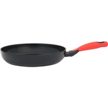 Mey İthalat Leggno Colorgy Diamondpro 28CM Tava-Kırmızı