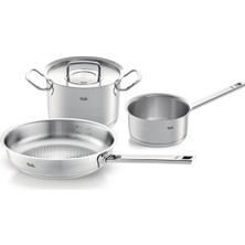 Mey İthalat Fissler Original Profi Collection Metal Kapak 4 Parça Tencere Seti