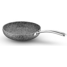 Mey İthalat Brioni Stone-Age 32 cm Çizilmez Yanmaz Yapışmaz Indüksiyon Tava